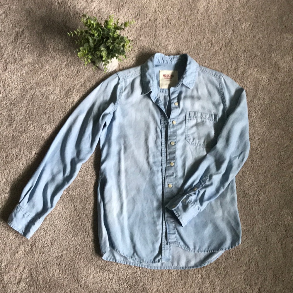 Soft Denim Button Down shirt